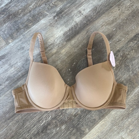 NWT! Cacique Dark Tan Seamless Bra - 38C - Picture 1 of 6